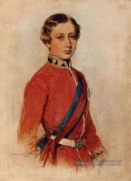 Franz Xaver Winterhalter œuvres - Albert Edward Prince de Galles 1859 portrait royauté Franz Xaver Winterhalter